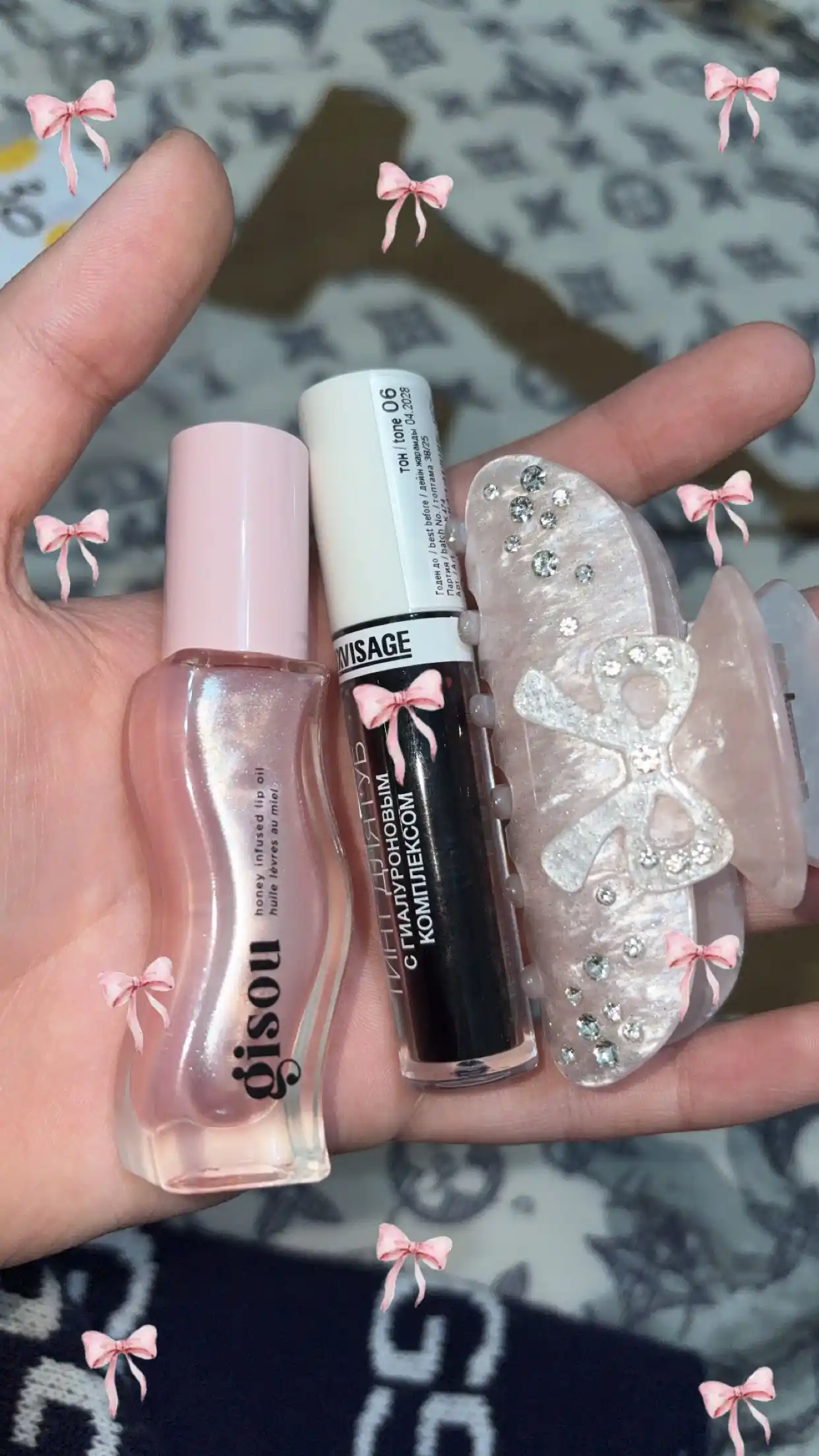 Блеск для губ, Gisou, honey infused lip oil, honey gold, watermelon sugar, coconut, 8мл