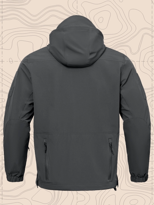 A-TAC FM24162 taktik kurtka, erkaklar softshell, kapyushonli