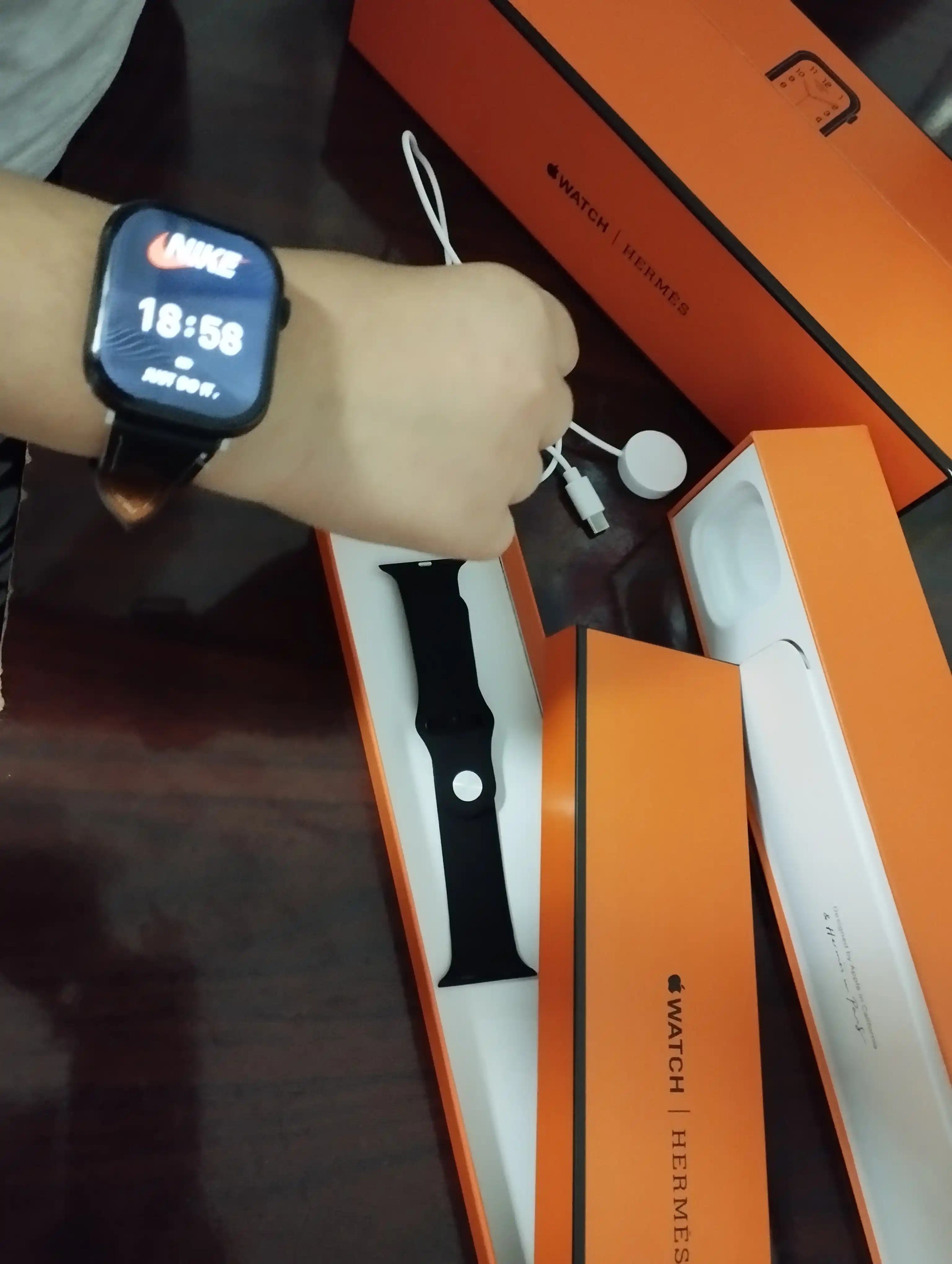 Умные часы smart Watch Hermes Series 10, 46 мм