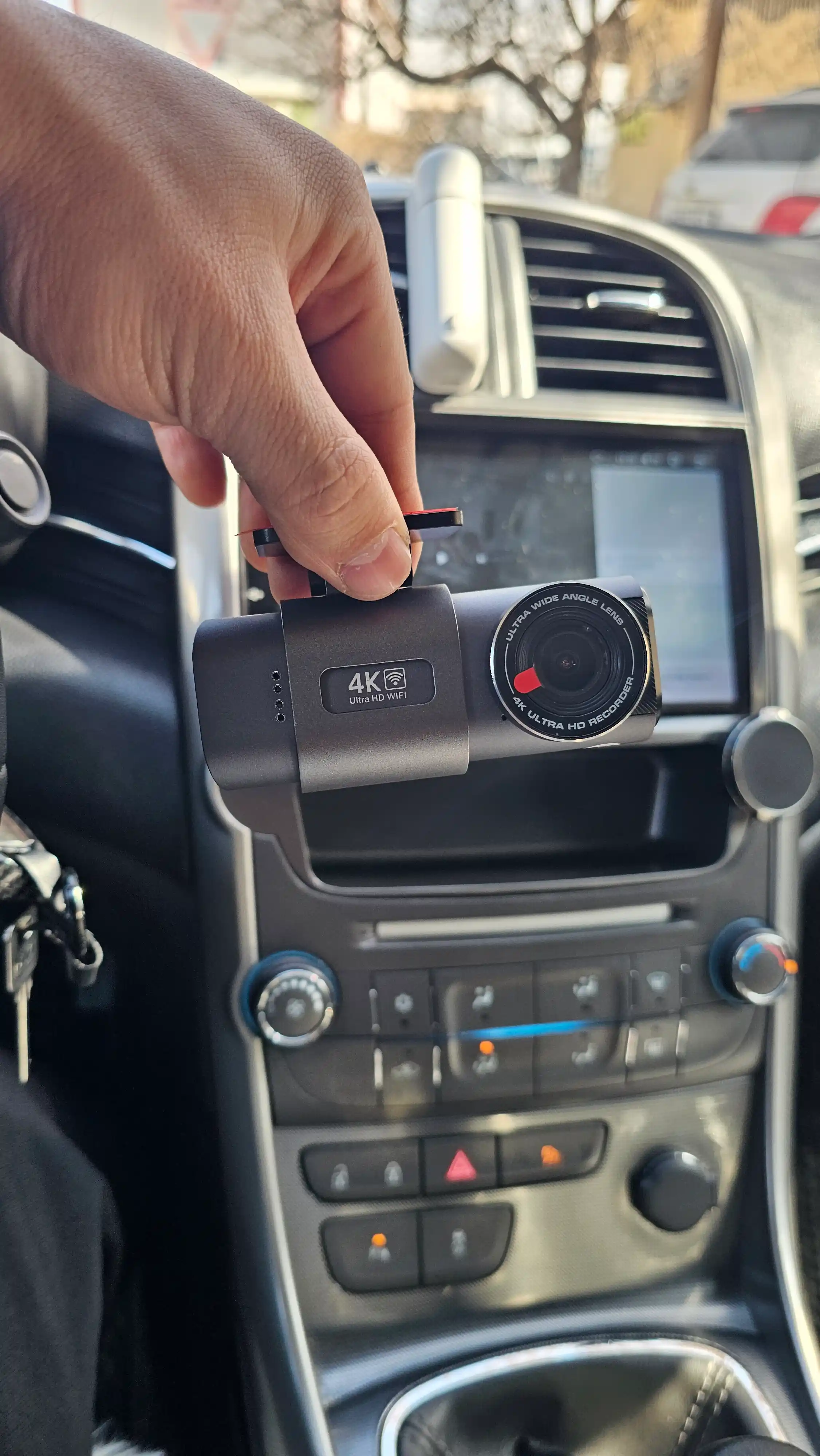 Видеорегистратор DASH CAMERA 4K+AHD 1080 FULL HD,Wi-Fi, GPS+64 ГБ, 1,5-дюймовый HD-дисплей