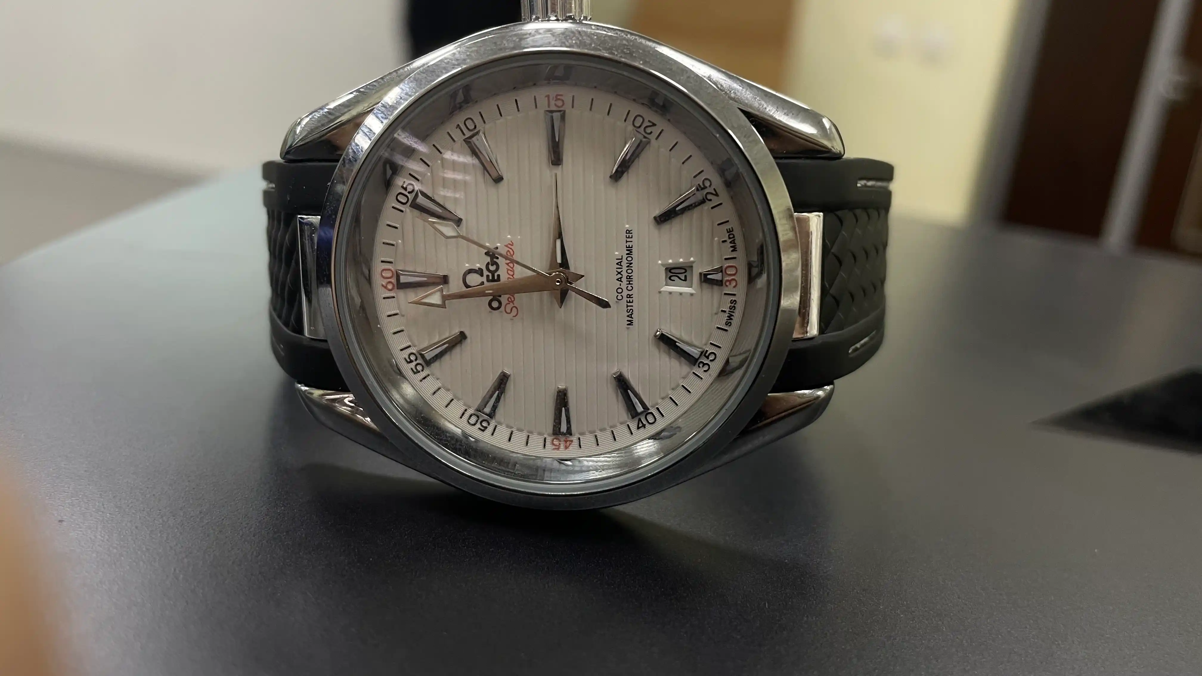 Мужские часы с автоподзаводом, механические, стиль Omega Seamaster