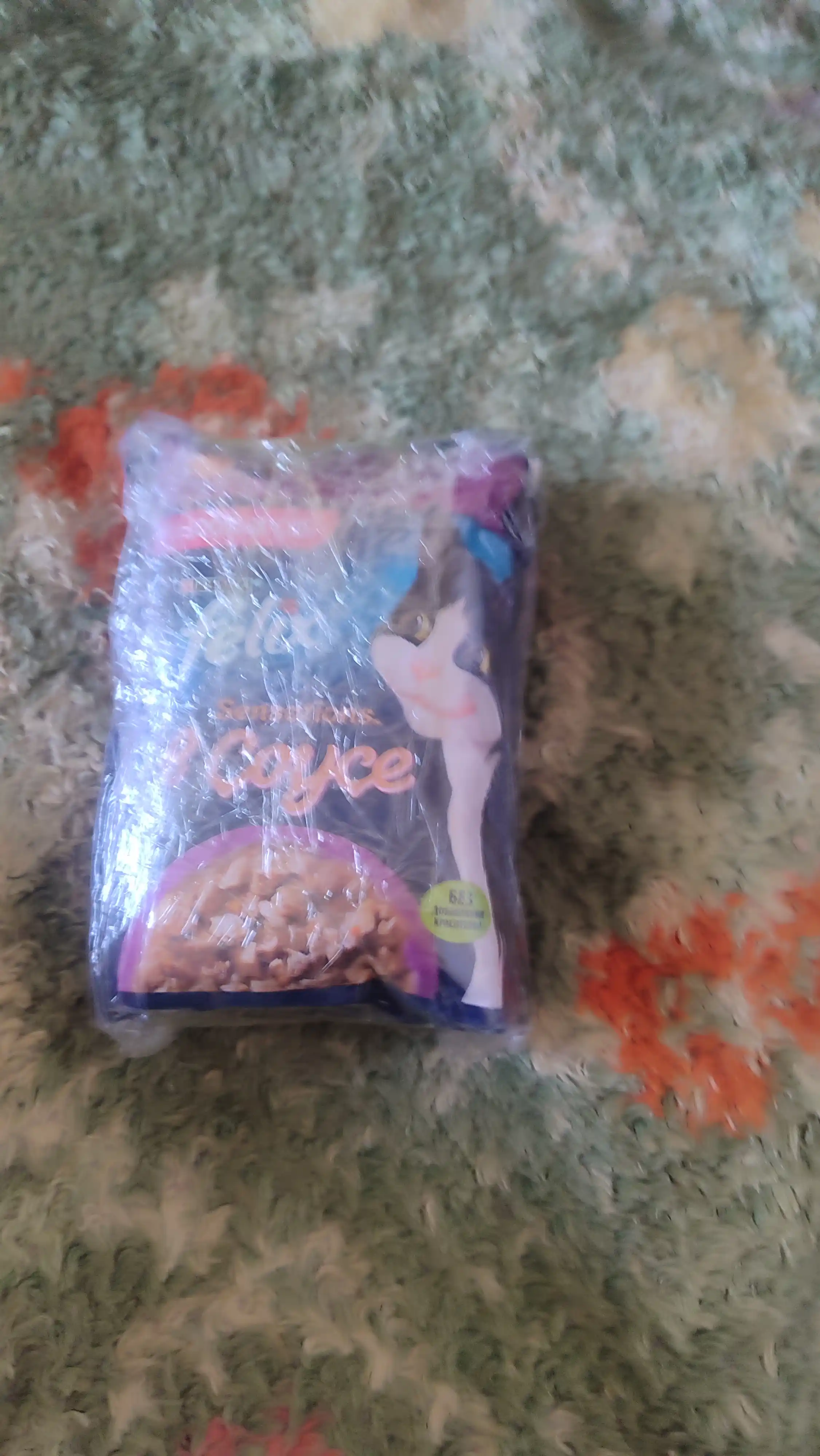 Felix Sensations mushuk nam ovqati, sousdagi sabzi va o'rdak, 75 gr 5 dona