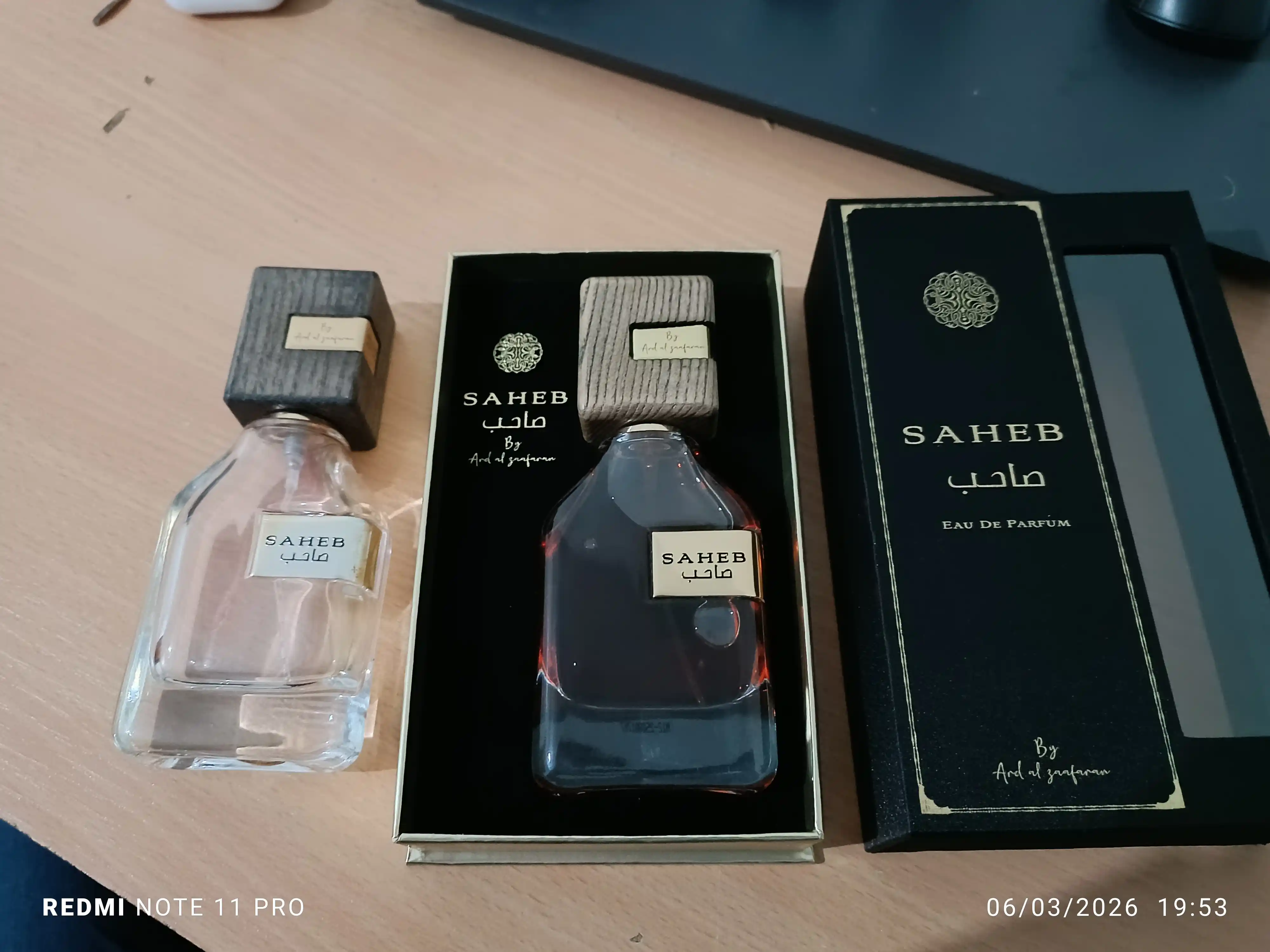 Erkaklar uchun parfyumlangan suv Saheb, 70 ml