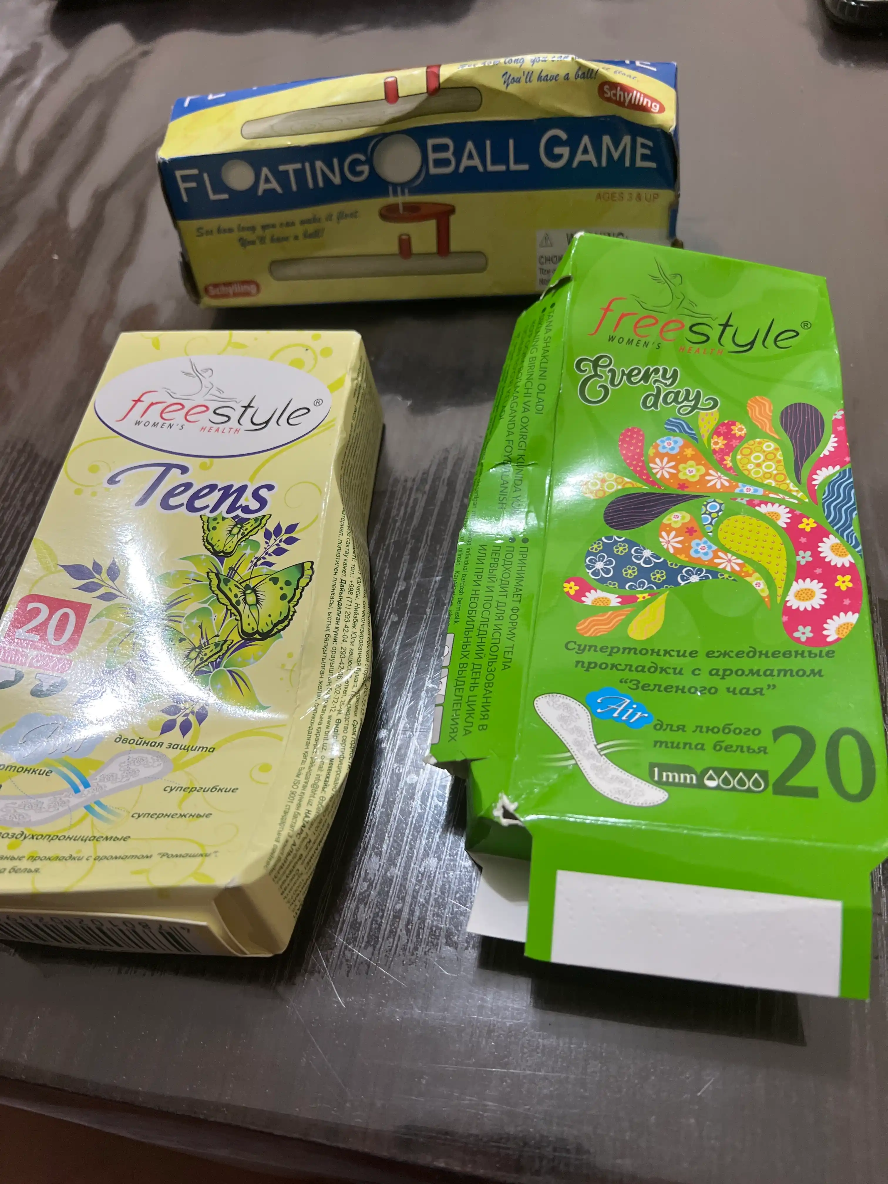 Kundalik ayollar gigiyenik prokladkalari Free Style Teens moychechak hushbo'y hidi bilan