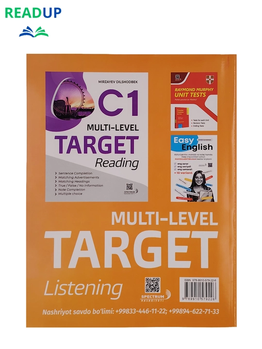 Target Multi-Level Reading, Listening C1 Мирзаев Дилшодбек