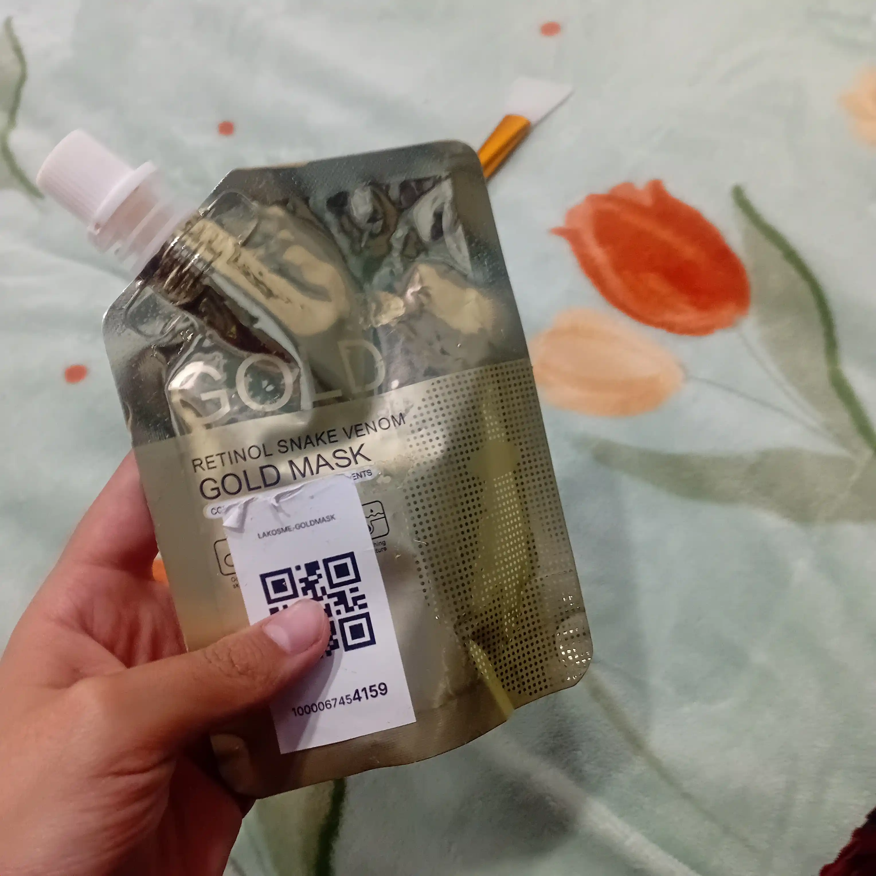 Золотая маска для лица GOLD MASK