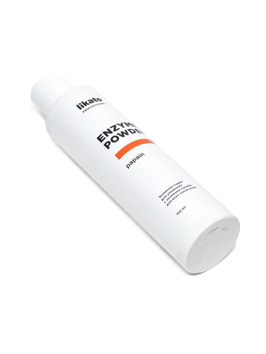 Enzimli upa yuvinish uchun Likato Professional Enzyme Powder, papain va vitamin C, 150 ml