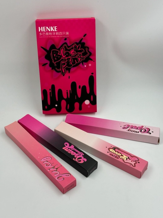 Набор зубных щеток Black Pink