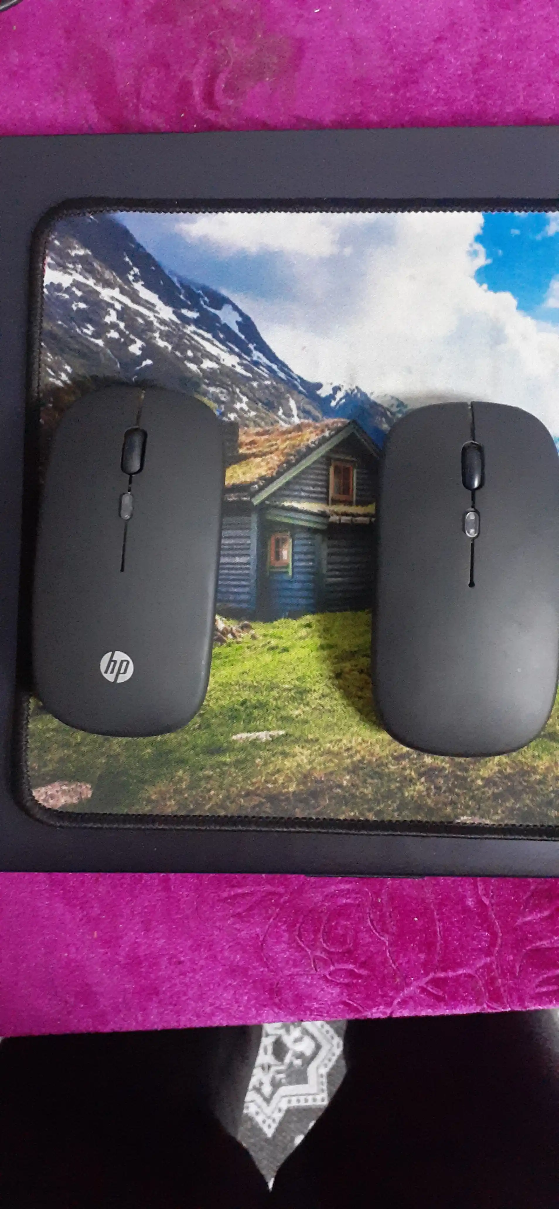 Simsiz kompyuter sichqonchachi, tovushsiz, RGB, Bluetooth