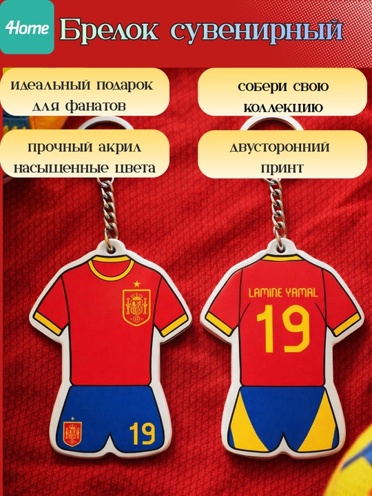 Сувенирные брелоки для футбольных фанатов