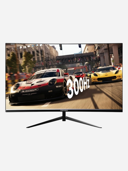 O‘yin monitori Premier PRM300LEDM 27", 300Hz 1ms, Full HD 1920x1080, VA matritsa, FreeSync