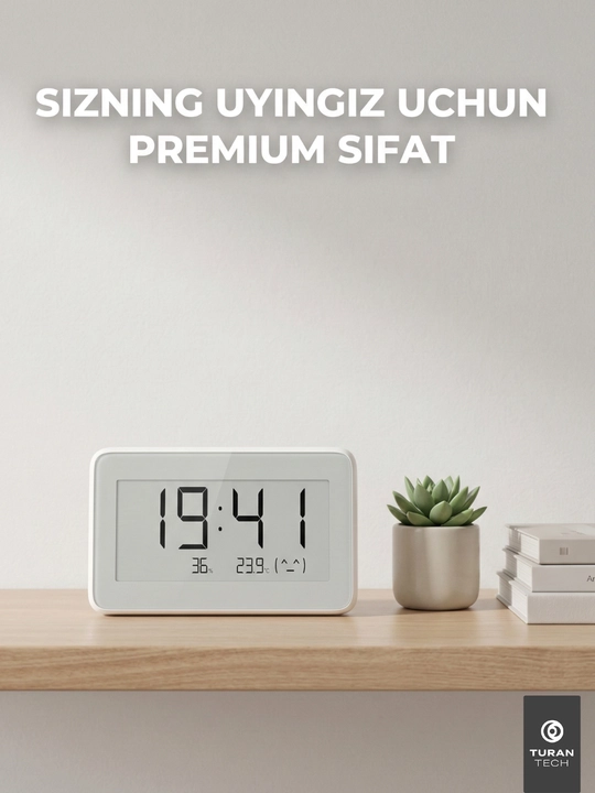 Xiaomi Temperature and Humidity Monitor Clock часы метеостанция