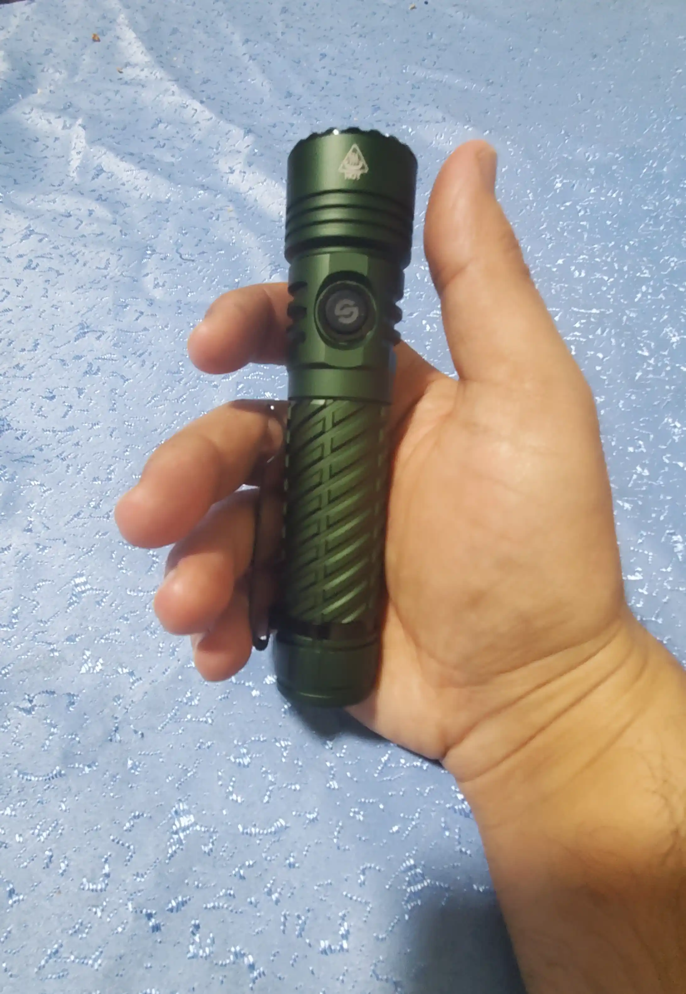 Fonar / bx-57 taktik chiroq ZOOM fokusi, USB-C zaryadlash va IPX6 suv himoyasi bilan
