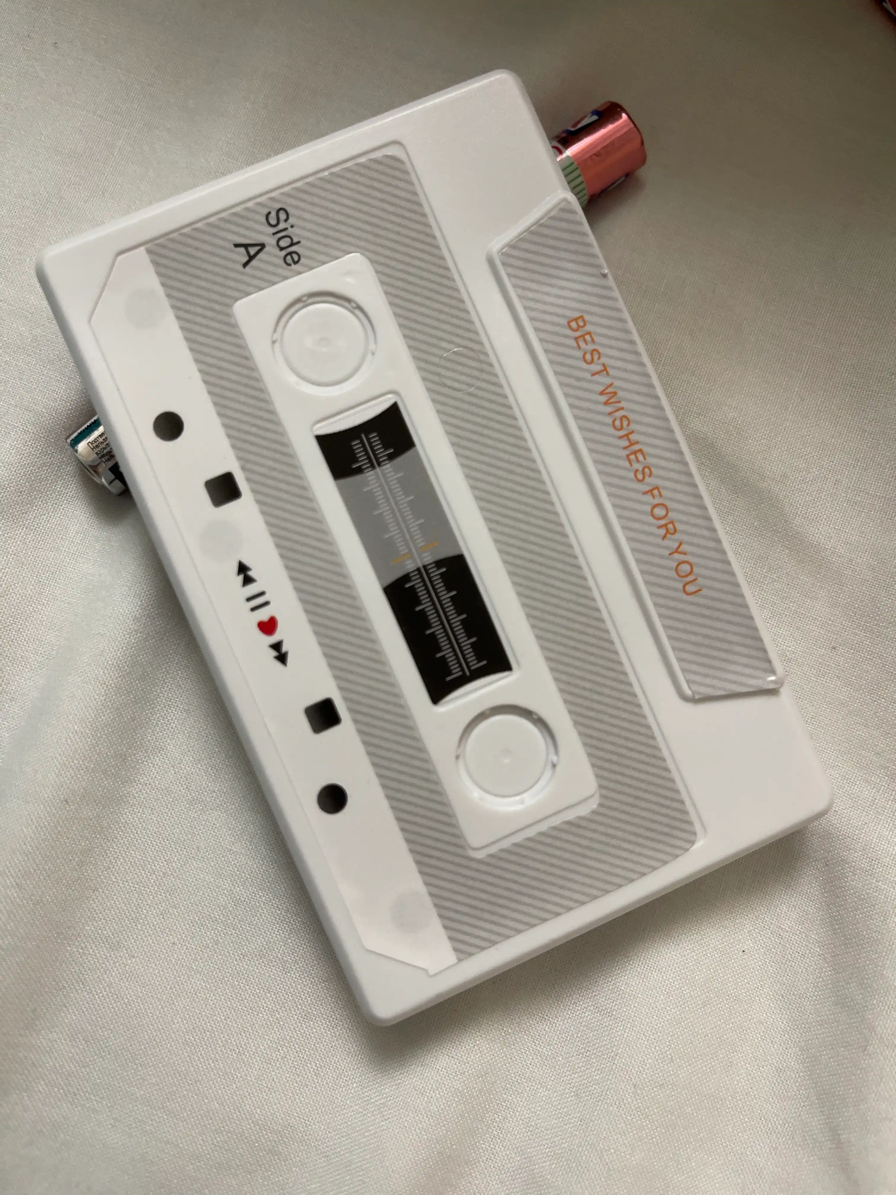 Audio otkritka 60 soniyalik ovoz yozilgan kasseta, ovozli tabrik, sovg‘a