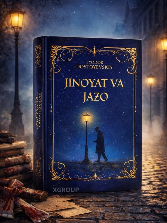 Jinoyat va jazo — Fyodor Dostoyevskiy, psixologik roman, turli nashr variantlari - 