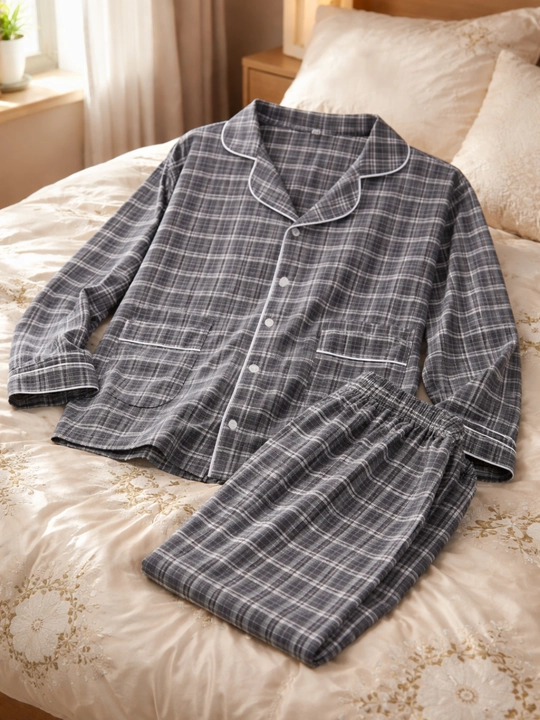 Pijama VELIKAN erkaklar uchun paxta, uy kiyimi, tungi kiyim