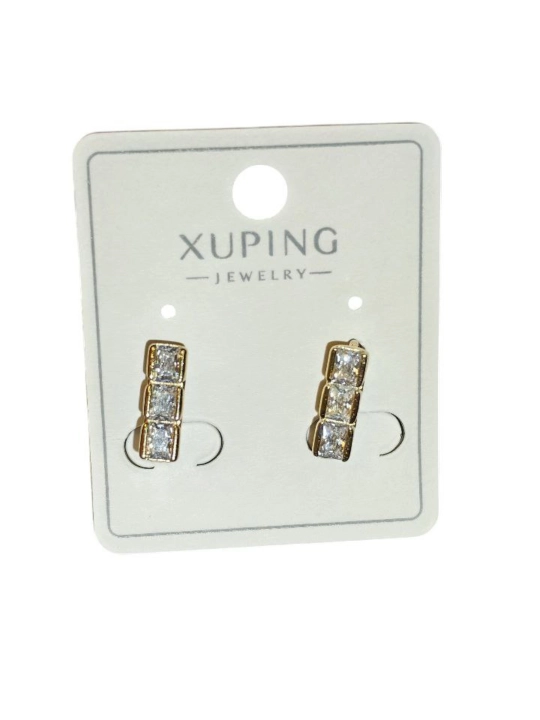 Xuping ayollar sirg'alari, sitrin va sirkon toshli - 