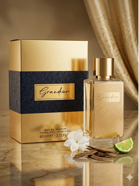 Perfume Grandeur EDP 80 ml, Fragrance World uniseks parfyum suvi - 