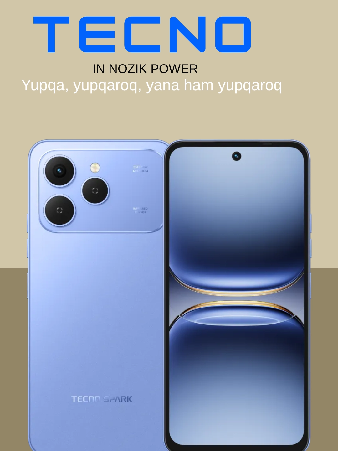 Смартфон Tecno Spark 40, тонкий, 120 Гц, IP67 за 1675000 сум по лучшей цене. Uzum Market