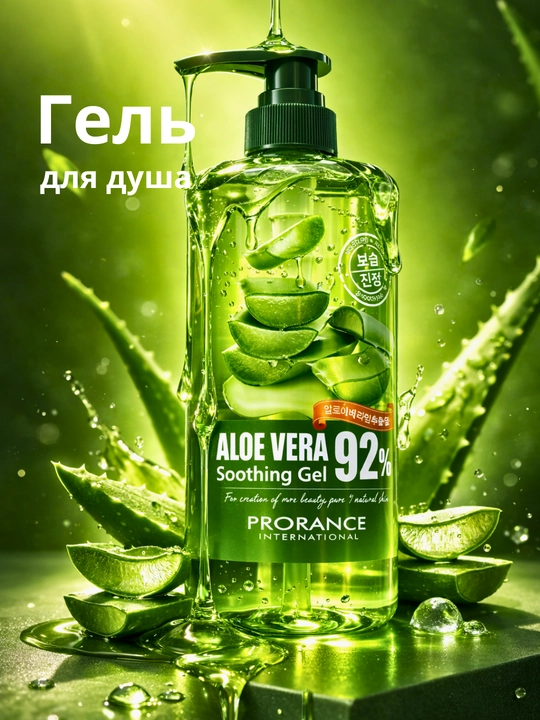 Aloe vera 92% dush geli namlovchi - 