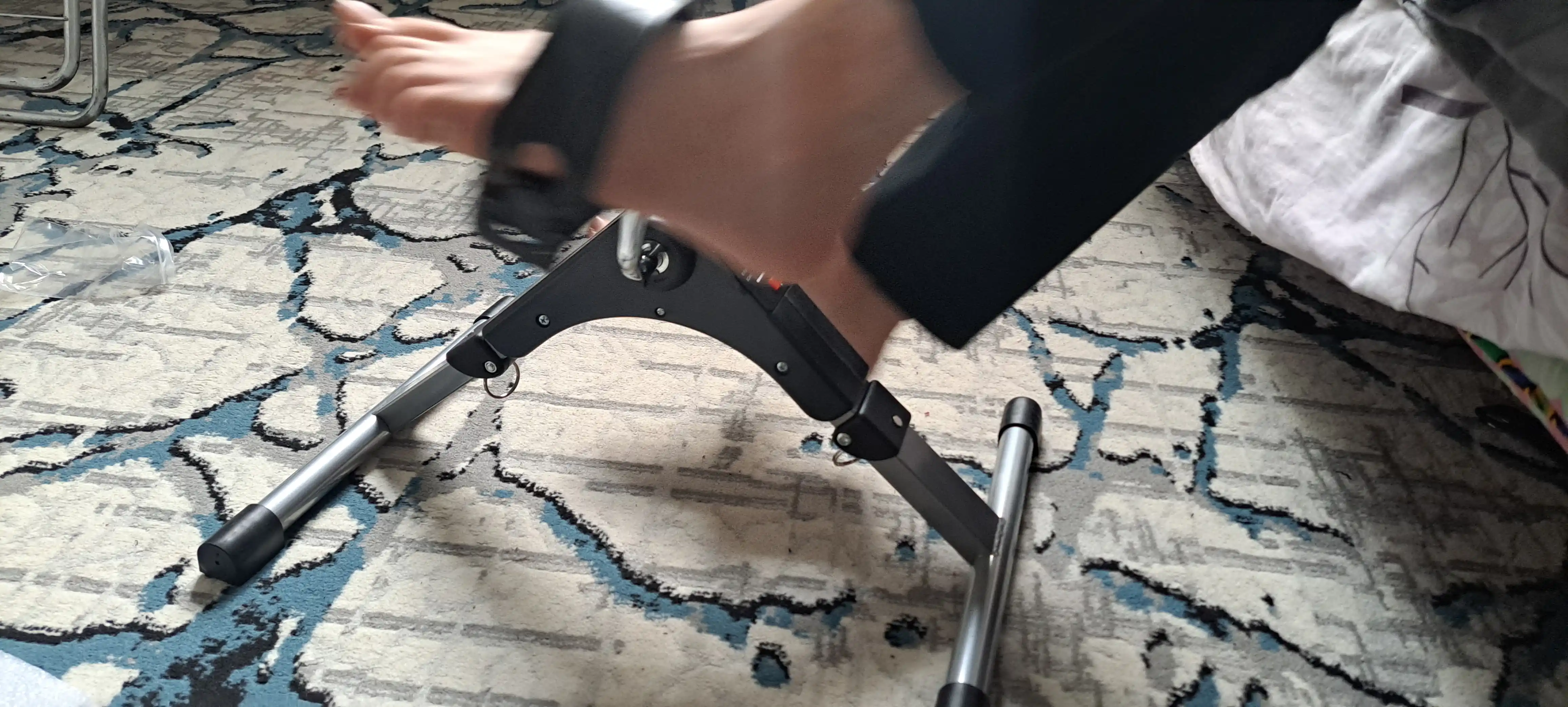 Oyoq va qol uchun velotrenajyor, mini velo mashq velosipedi