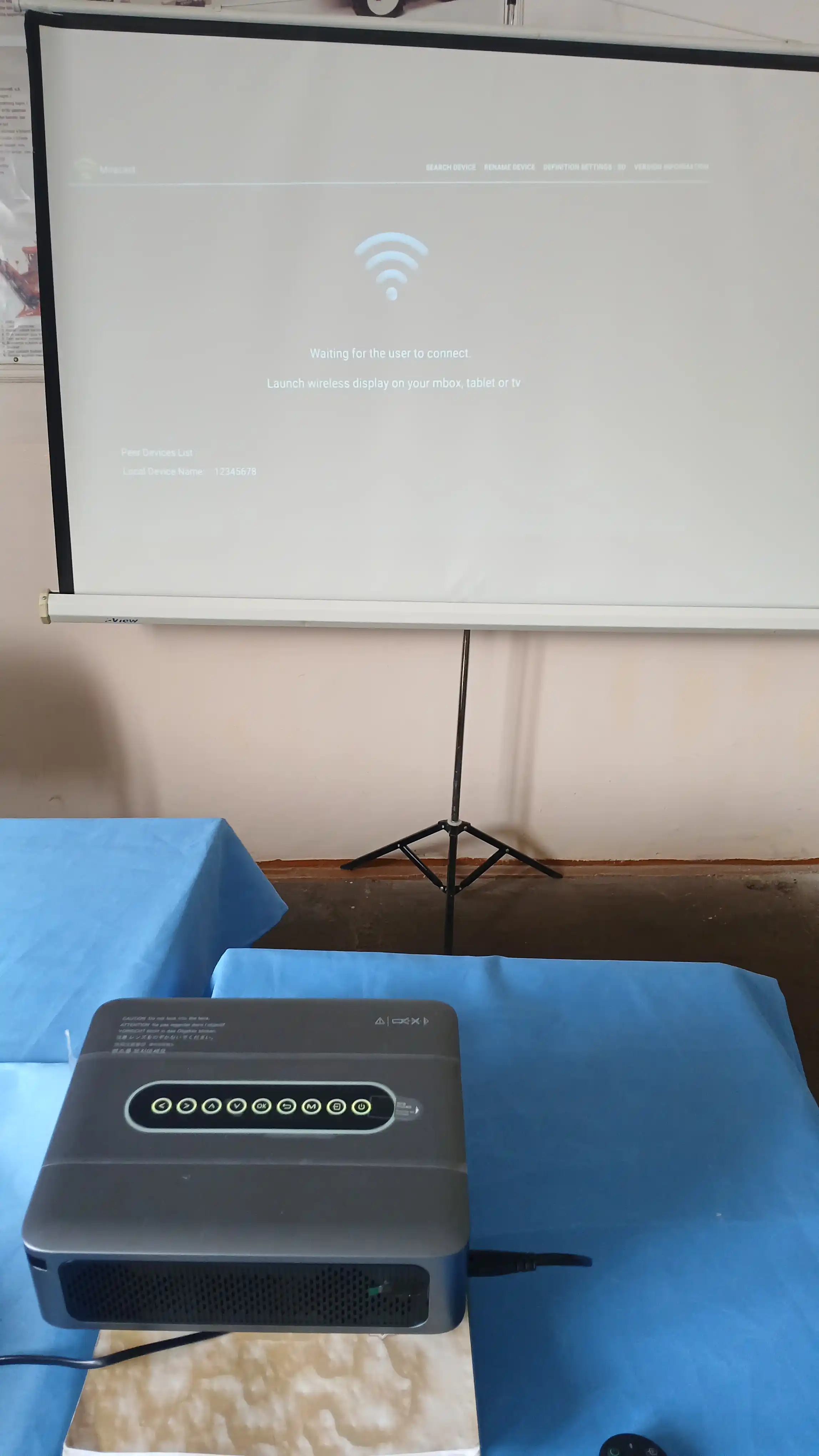 Multimedia proyektor Zhenhuo X1, 1080p