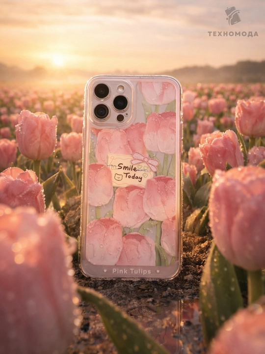 Прозрачный мягкий чехол для iPhone - 
