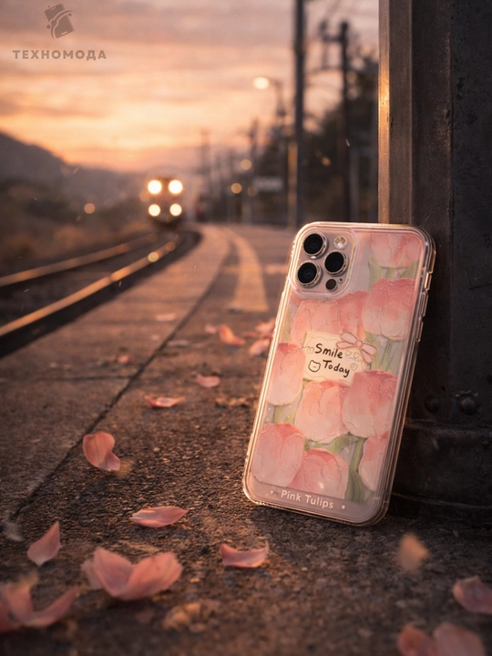 Прозрачный мягкий чехол для iPhone