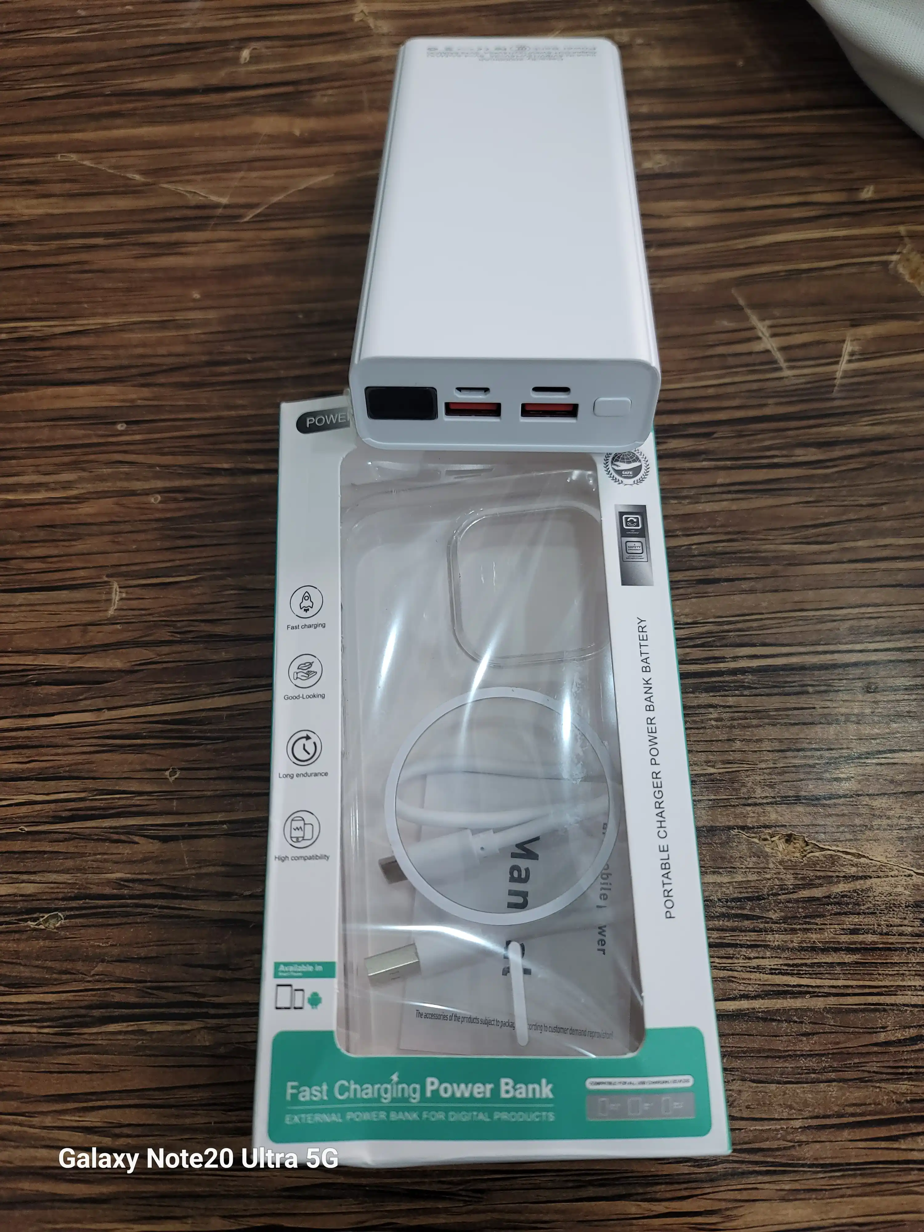 Внешний аккумулятор Power Bank, 10000, 20000, повербанк для iphone, android 3 в 1