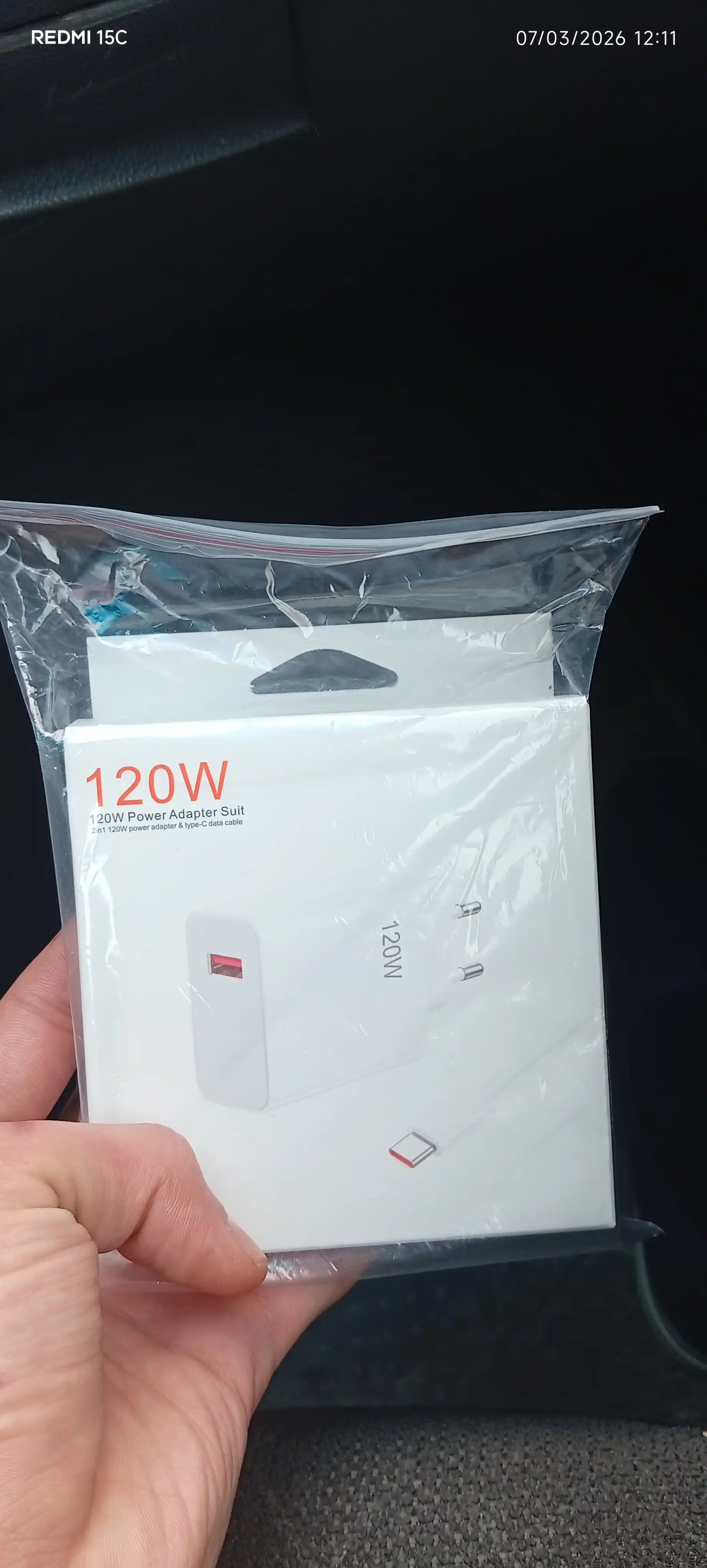 Кабель для быстрой зарядки 120 Вт Type-C для Samsung и Xiaomi Redmi