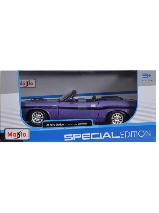 Maisto brendining Dodge avtomobili 1: 24 masshtabda