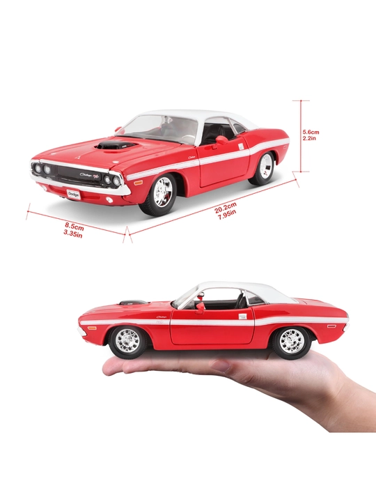 Maisto brendining Dodge avtomobili 1: 24 masshtabda