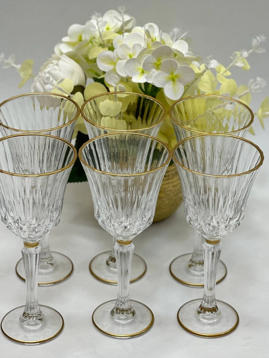 Fujerlar va martini to‘plami, 6 dona, 6 kishilik