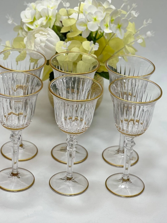 Fujerlar va martini to‘plami, 6 dona, 6 kishilik
