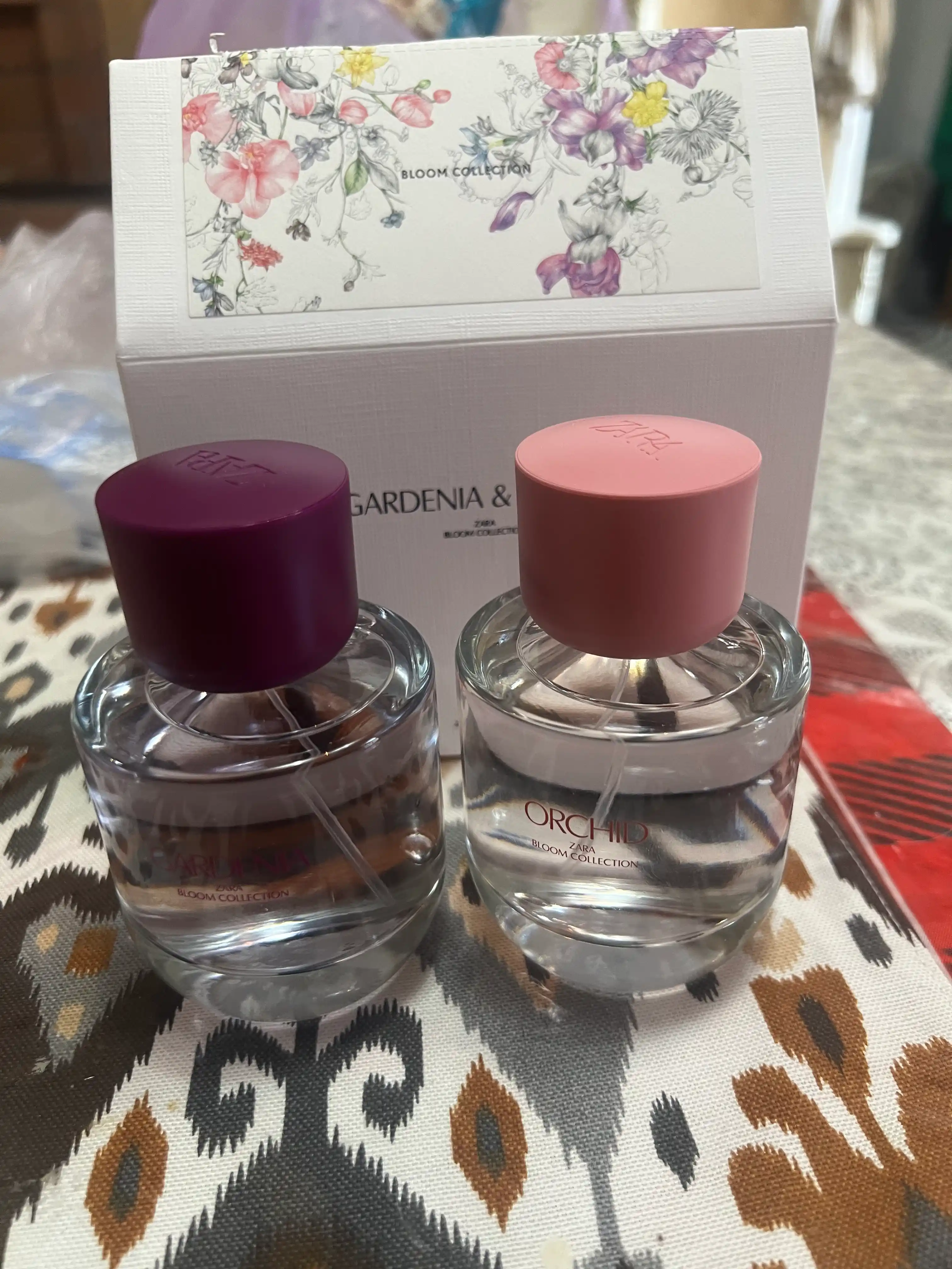 Parfyumlangan suv Zara Gardenia + Orchid, ayollar uchun 30+30, 90+90, ml