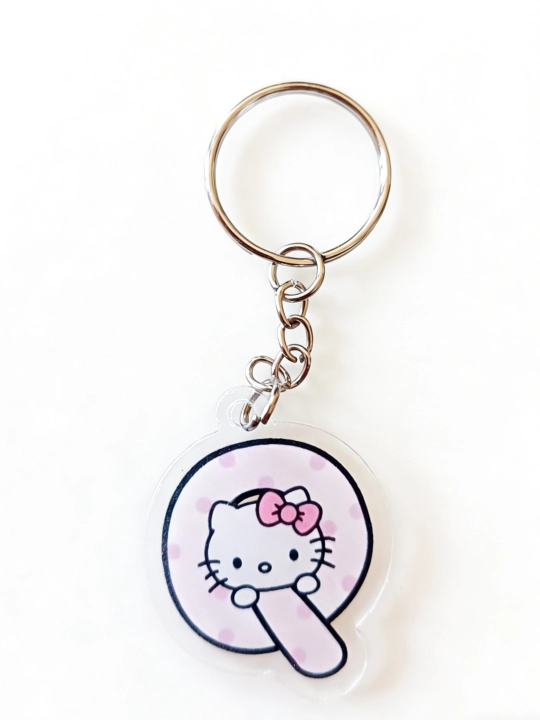 Hello Kitty sumka va kalitlari uchun yoqimli breloklar - 