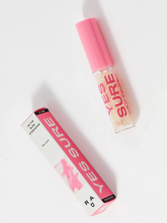 Qovoqlar uchun suyuq soyalar RAD On the Blink Eyeshadow ton 003 RAINBOW CANDY