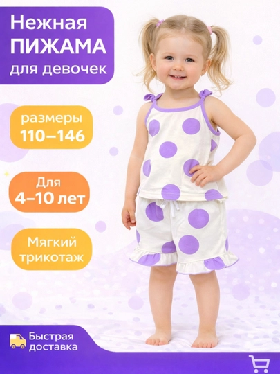 Пижама для девочек