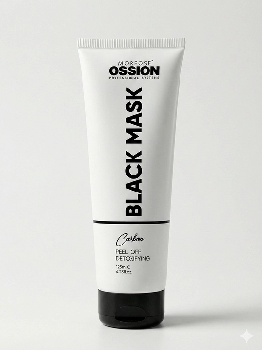Черная маска для лица Morfose Ossion Black Mask Carbon 125 мл