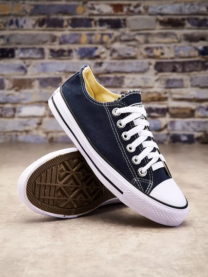 Кеды Converse спортивные, летнего-осеннего-весеннего сезона — PSELECT-PRIME6-СИНИЙ-38