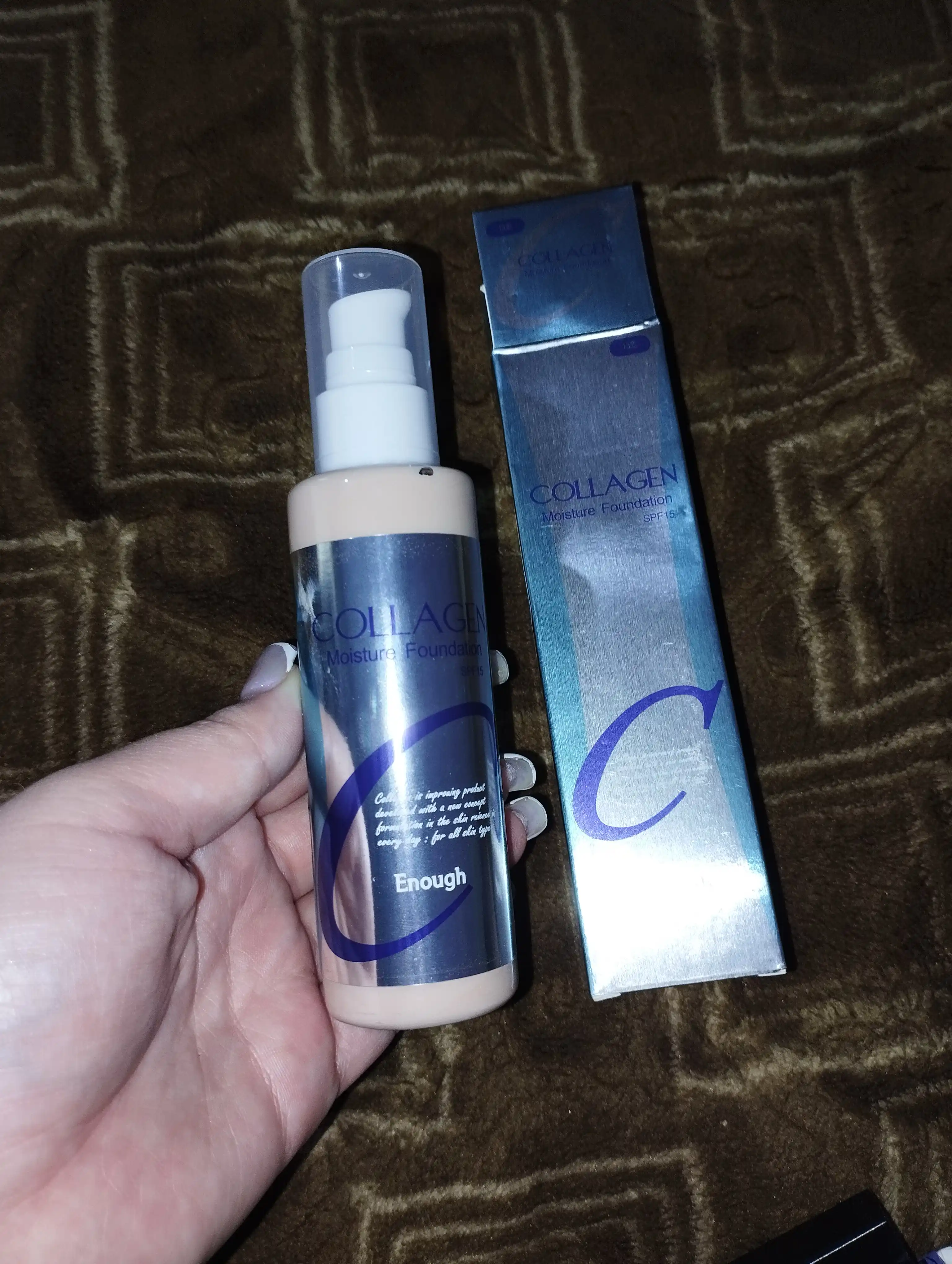 Enough Collagen Moisture Foundation SPF15 – Увлажняющий тональный крем с коллагеном