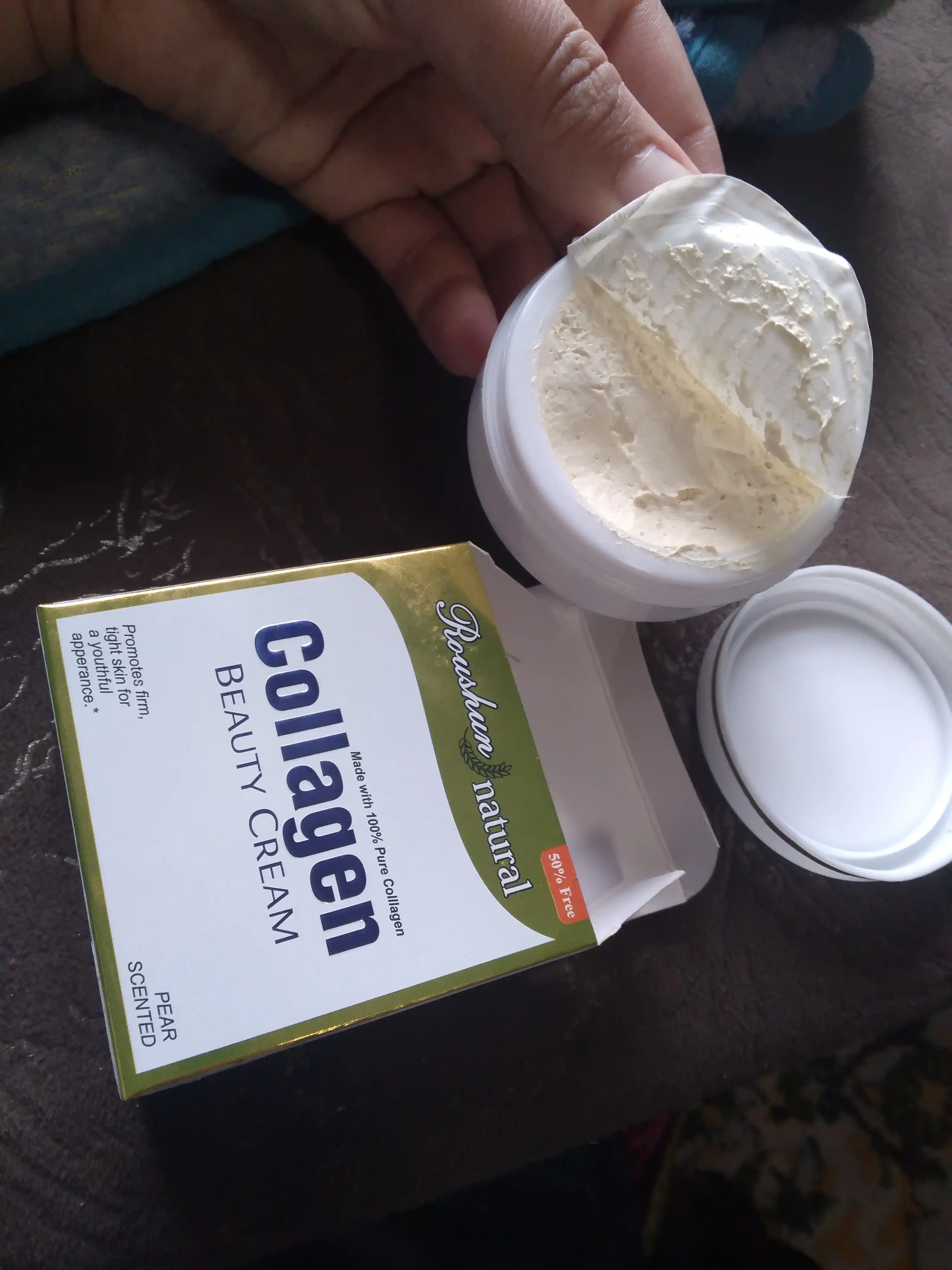 Увлажняющий крем для лица, коллагеновый крем для лица Roushun Collagen krem, 25 гр