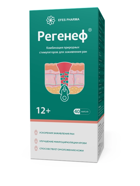 REGENEF - to'qimalarni qo‘llab-quvvatlovchi biologik faol qo‘shimcha - 