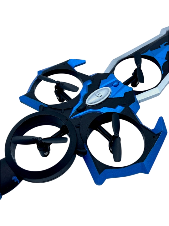 Dron samolyot radioboshqaruvli, 360° manyovrli, RGB chiroqli qiruvchi samolyot, o'yinchoq
