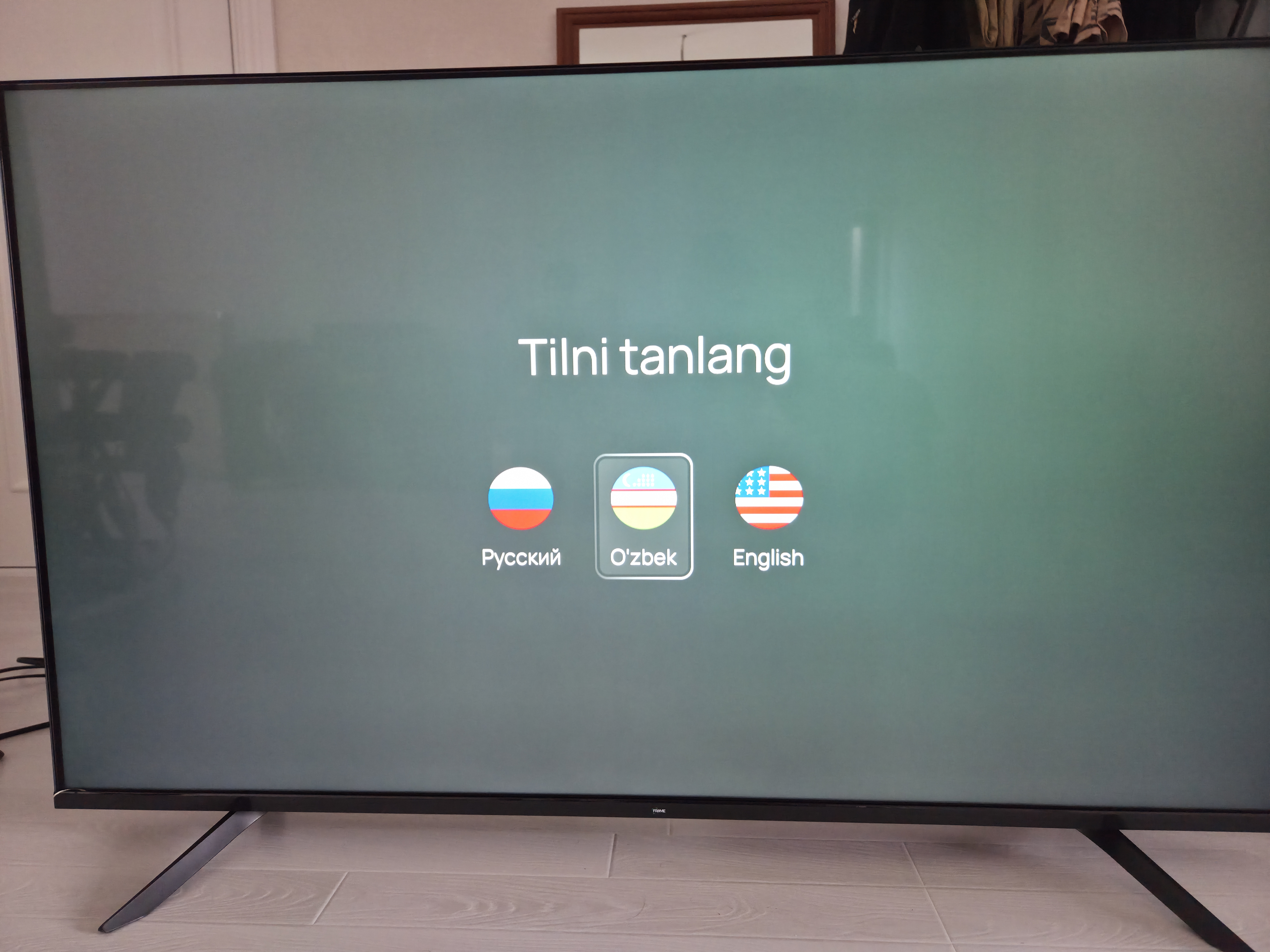 Televizor smart Frame TV 55", 65", 75", 86" 4K UHD, onlayn kinoteatr va TV kanallari bilan
