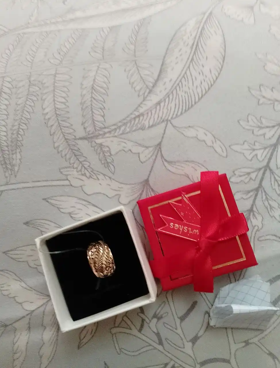 Золотое кольцо проба 585— модель A6S, 1.4 г, GOLD HOUSE