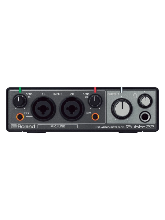 Аудиоинтерфейс Roland RUBIX 22, USB, 2 входа / 2 выхода