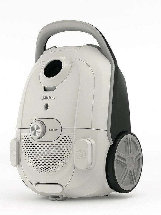 Пылесос Midea M400, 1800/2000 Вт, HEPA-фильтр, мешок 3 л