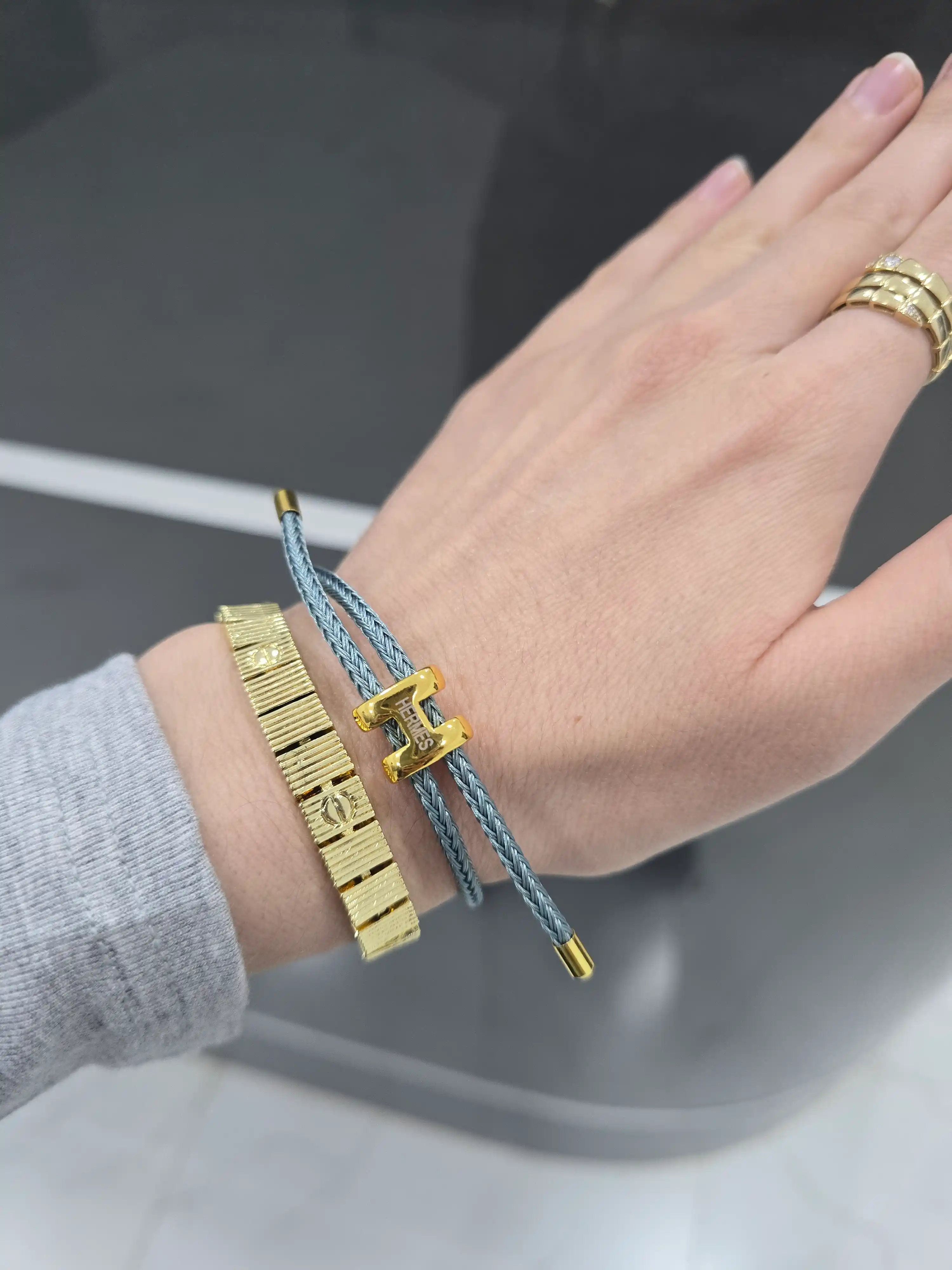 Браслет Hermes, браслет для женщин и девушек, украшения без размеров