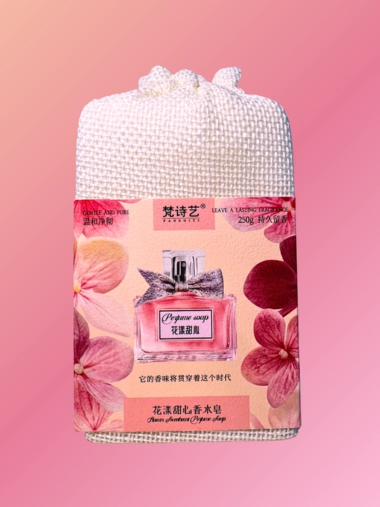 Parfyumli qattiq sovun assorti HZI JUICE/FANSHIYI, 4 xil gul aromati
